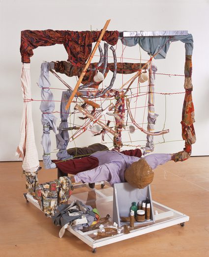 John Bock — Three Diagram Man Meets Love Elasticity