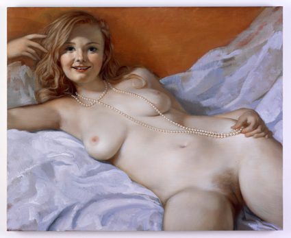 John Currin — Anniversary Nude