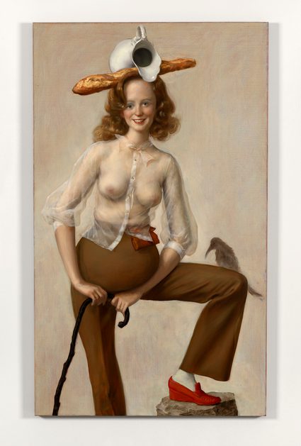 John Currin — Red Shoes