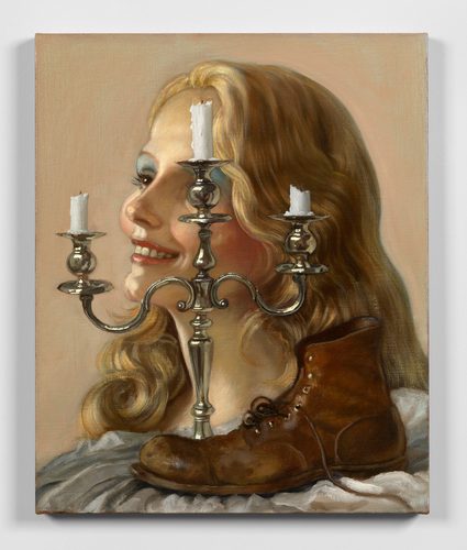 John Currin — Boot and Candle