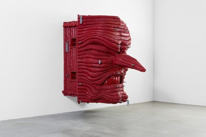 Jordan Wolfson — House with face