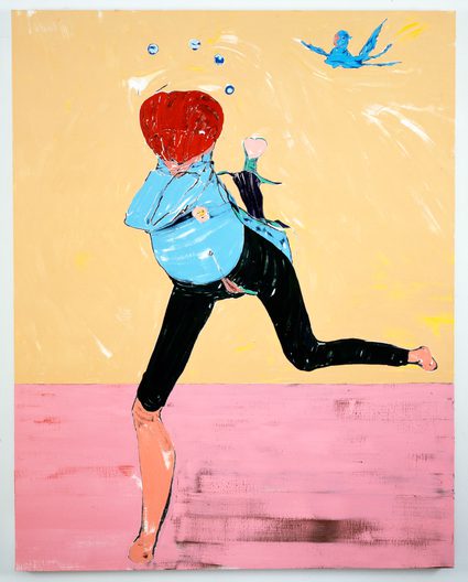 Nicola Tyson — Running Figure