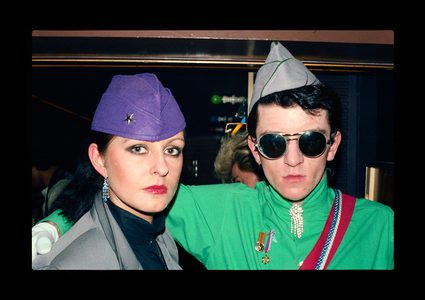Nicola Tyson — Unknown and Steve Strange