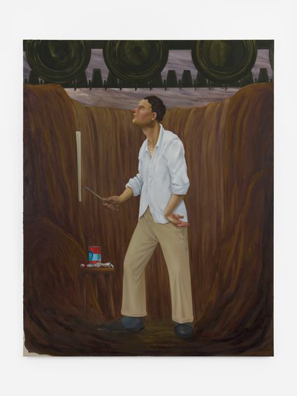 Nicole Eisenman — Fiddle V. Burns