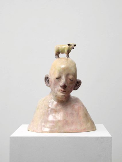 Paloma Varga Weisz — Sheephead Man, (Painted)