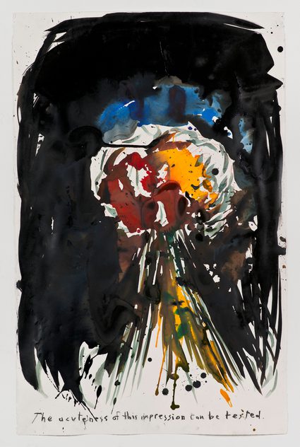 Raymond Pettibon — No Title (The acuteness of)