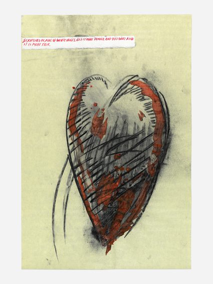 Raymond Pettibon — No Title (Scratches or full...)