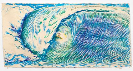 Raymond Pettibon — No Title (He is looking...)