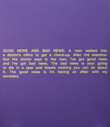 Richard Prince — Good News, Bad News