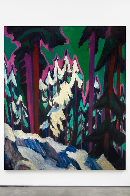 Rudolf Stingel — Kirchner Wald im Winter 1925