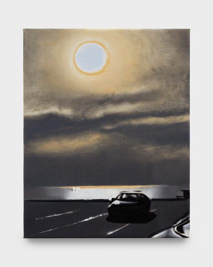 Wilhelm Sasnal — Car and ocean